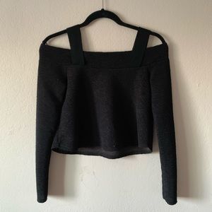 Zara Cold Shoulder Blouse